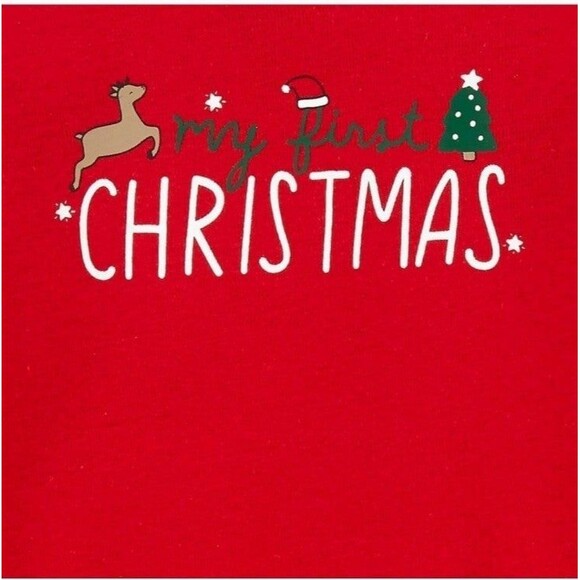 Carter's 2-Pack Christmas Bodysuits - Picture 3 of 5